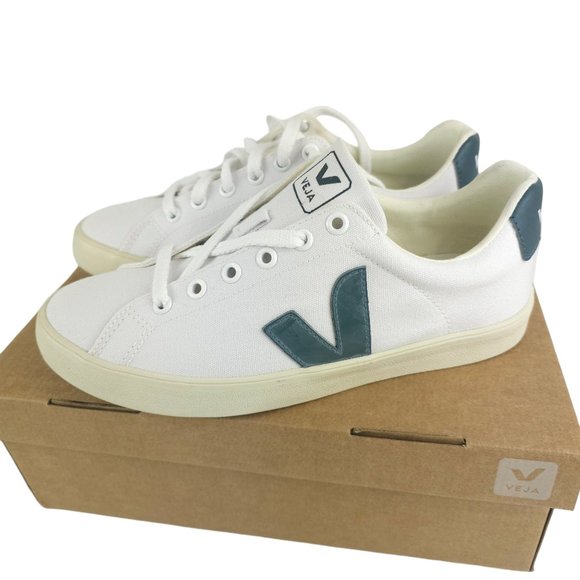 Veja Shoes - VEJA Esplar SE Canvas Mesh Sneakers White California US 7 and 8